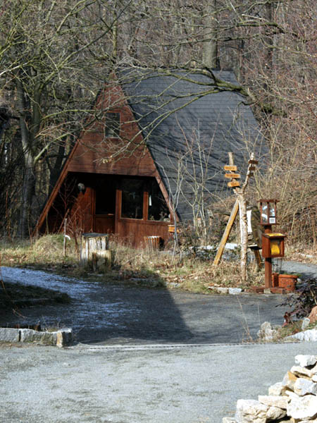 Finnh&uuml;tte mit Austellung 4